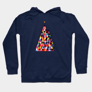 minimalistic christmas tree Hoodie